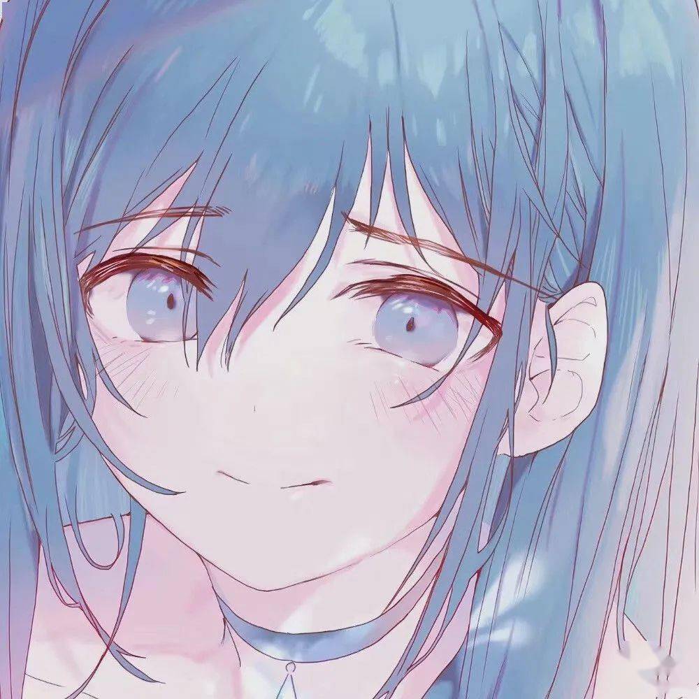 蓝色系列动漫女头