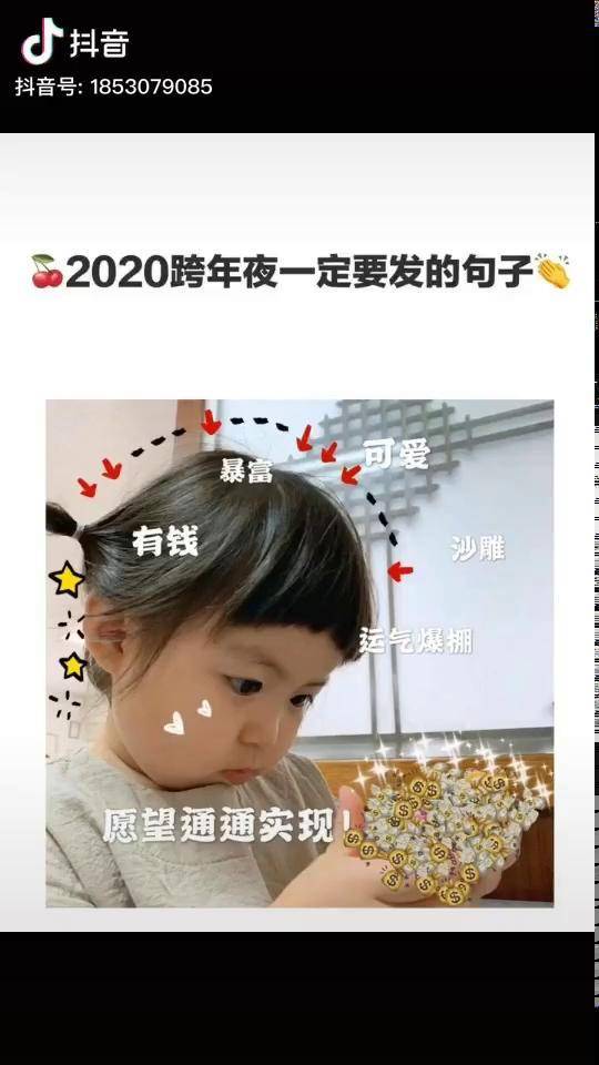 2020年主要任務暴瘦暴富變美努力賺錢2020每幀都是表情包跨年上熱門