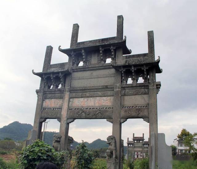 【乱石穿空】牌坊:徽州现存136座牌坊全录(1)