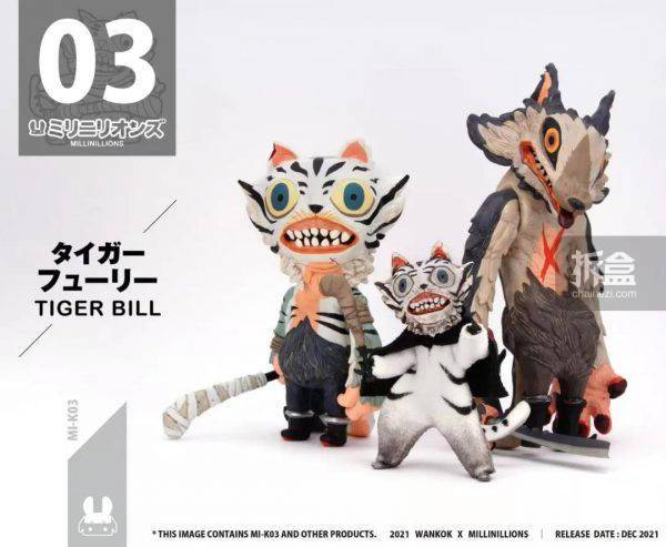 台湾|酸雨战争 RABBIT BOX TOYS 台湾会场限定 Millinillions 3.75可动兵人