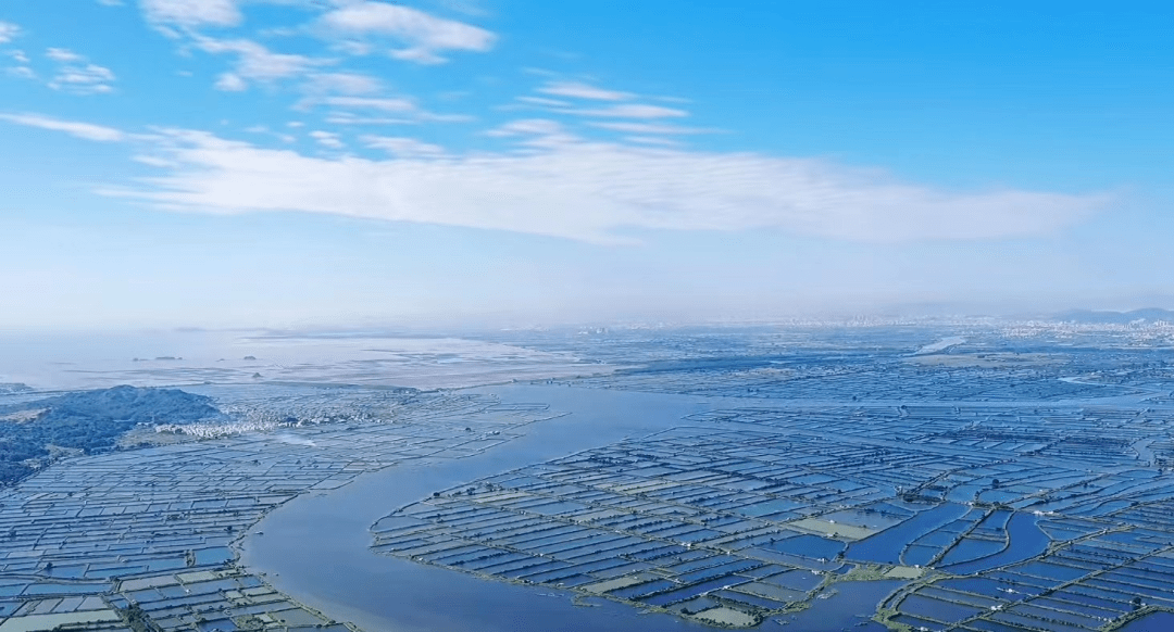 饶平美景一片美如画卷的海澄饶联围