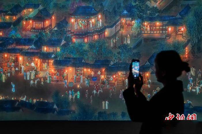 广西南宁商场举办《清明上河图》科技艺术沉浸特展