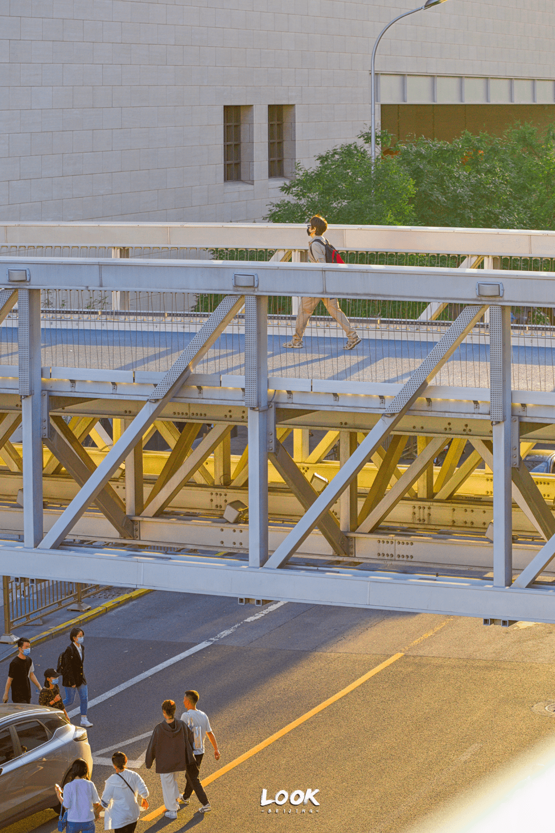 匆匆路过的天桥有你没见过的北京北京look