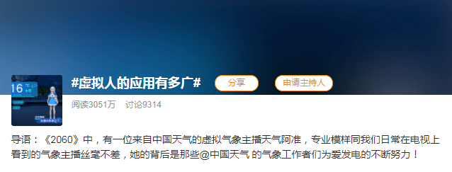 虚拟人的应用有多广