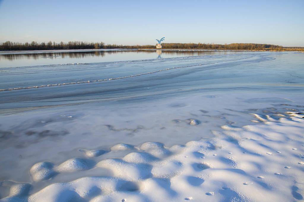 沈阳|沈阳：雪后辽河银装素裹 如诗如画