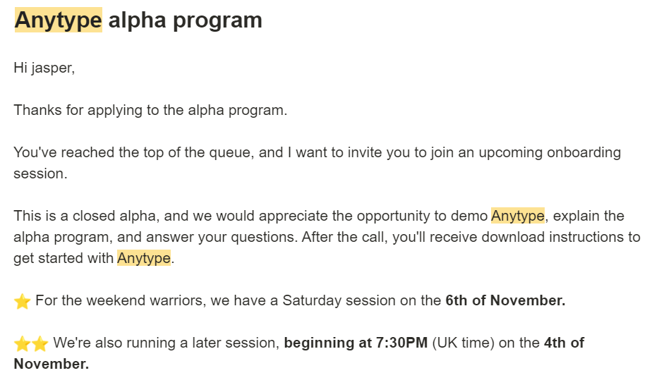 Anytype 内测版初探：它不止是离线版 Notion