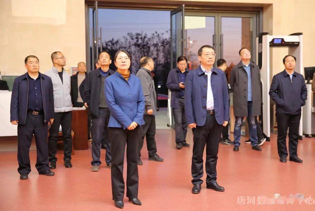 南阳市官庄工区考察团到唐河县考察项目建设和经济发展工作