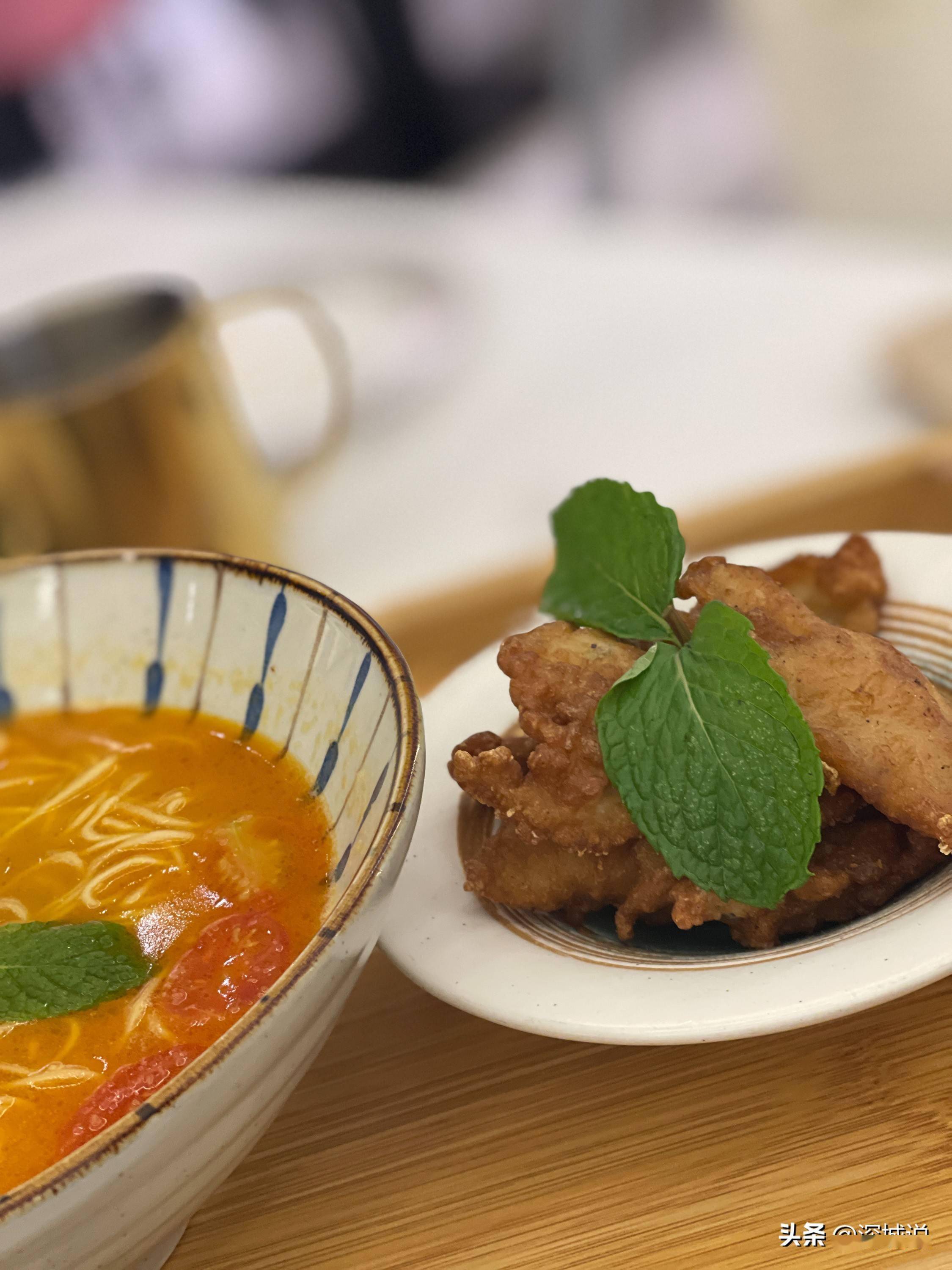 打卡深圳万象天地"金玡居",拌面是特色,据说不少明星都喜欢吃