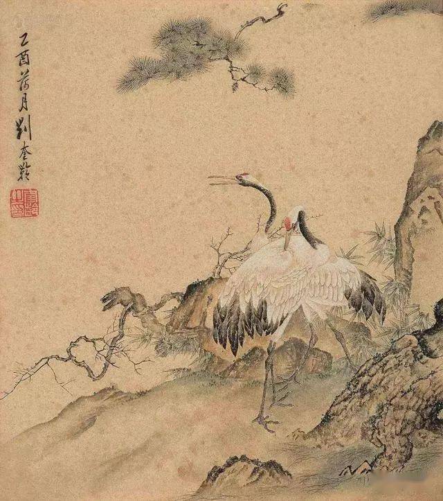 肉筆 水墨画 刘奎龄 刘奎龄工笔作品集锦（50张高清大图！）_中国_传统_艺术