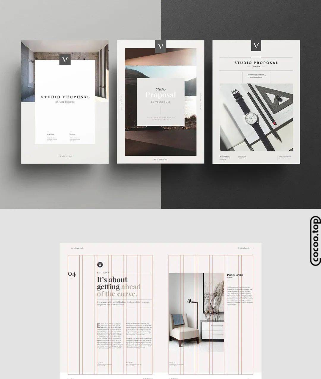 最稳妥的版式编排类型!网格_版面_设计_文字