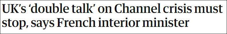 法國部長喊話英國：想解決難民危機，就別公開、私下「兩幅面孔」 國際 第1張