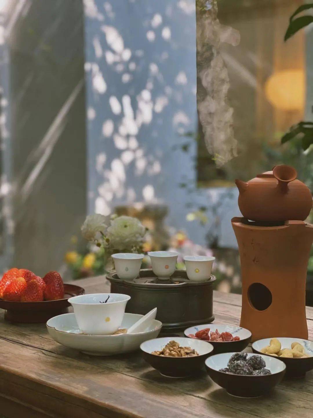 围炉煮茶