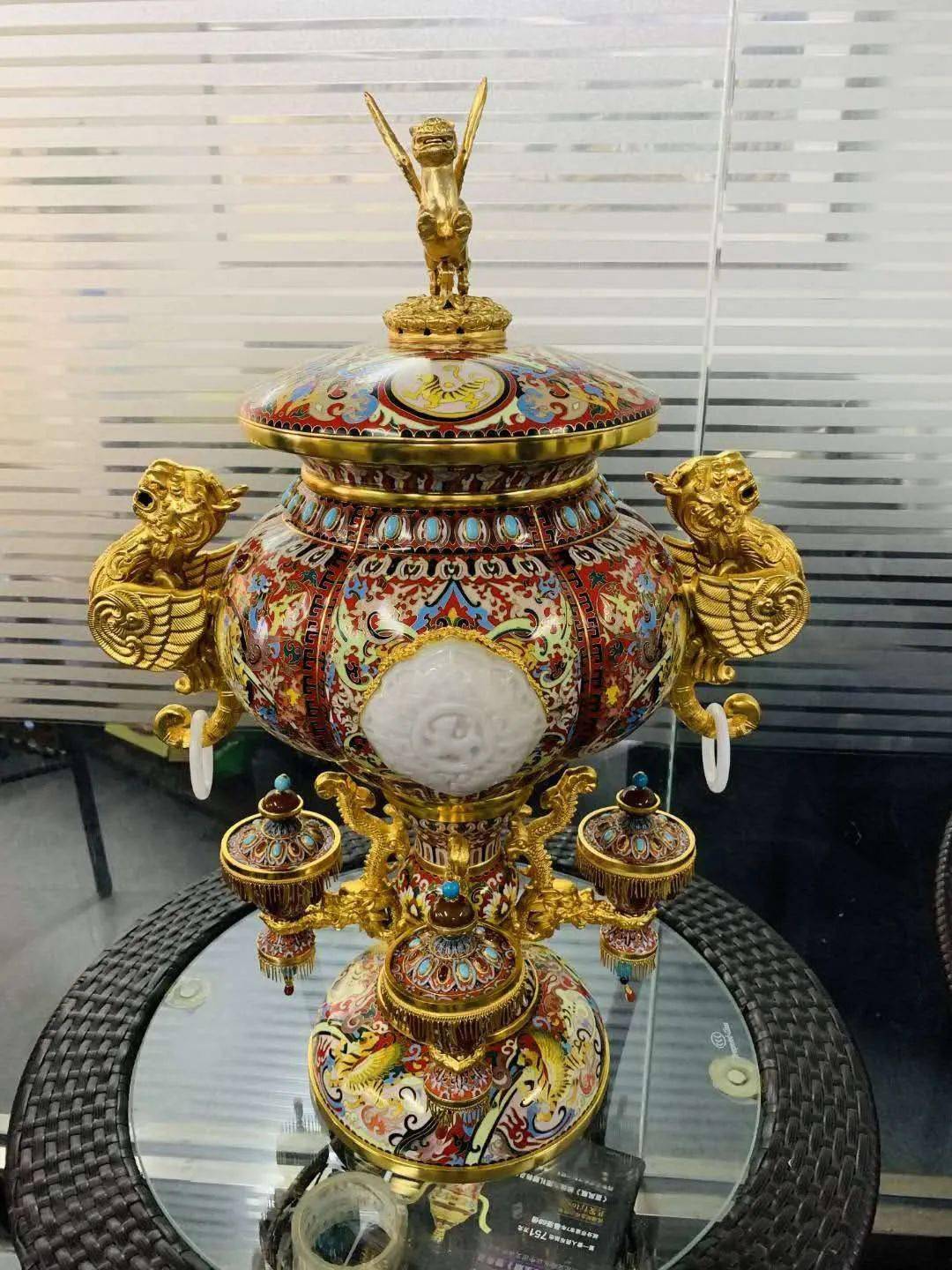 【独家资源】国家级大师张同禄景泰蓝国宝六绝艺术展