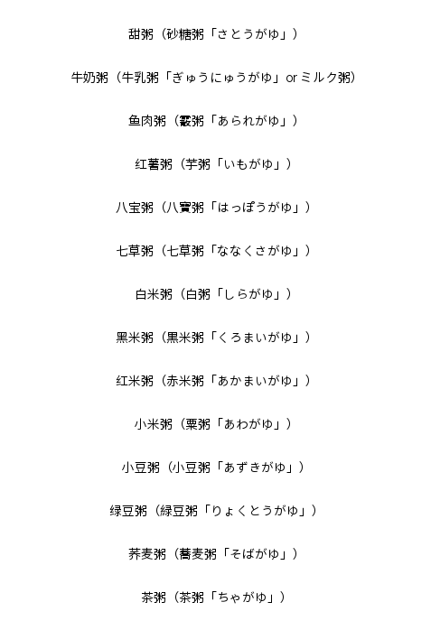 腊八粥的日语怎么说?_说法_腊八粥_日语