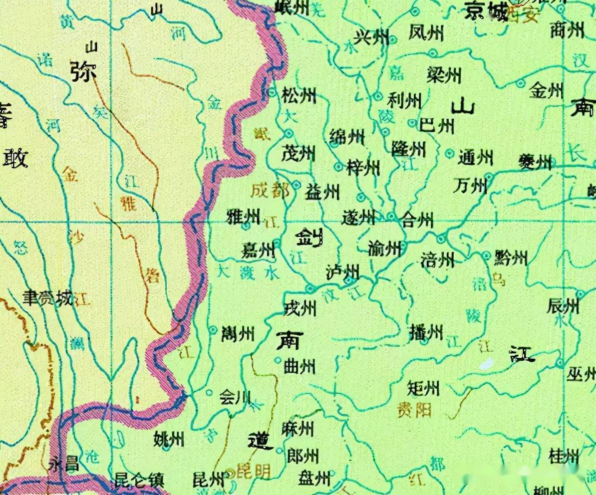 四川省名称来历