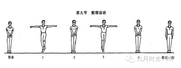 廣播體操70年九套圖解