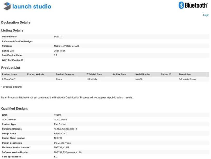 红魔游戏手机 7 通过 3C 认证：搭载骁龙 8 Gen 1 旗舰芯片