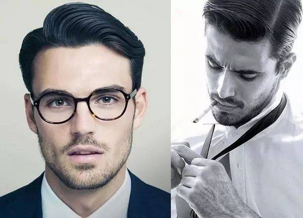 发型丨戴眼镜的男生适合什么发型?
