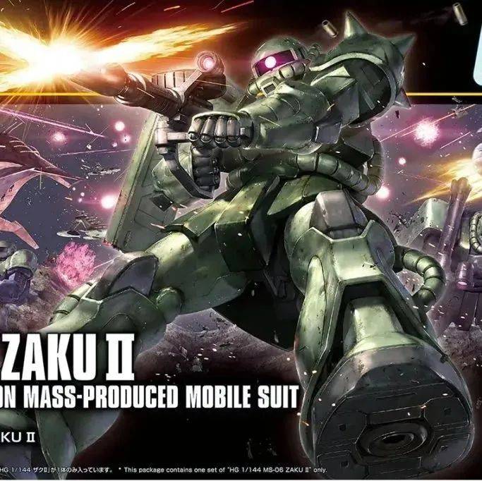 新品:HG 1/144 MS-06 扎古2_官图_公众_来稿