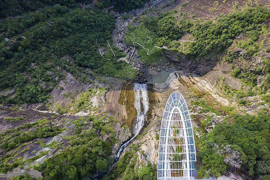 天空之心玻璃觀景臺石牛山索道全程7.