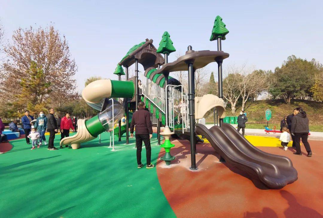 全新亮相!淄博这个公园的儿童游乐场来啦