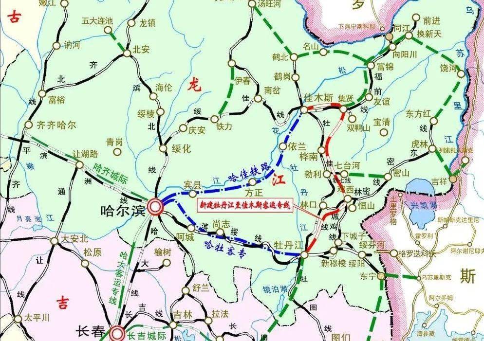铁路建设规划消息:据12306调图信息显示,牡佳高铁将在12月6日正式开通