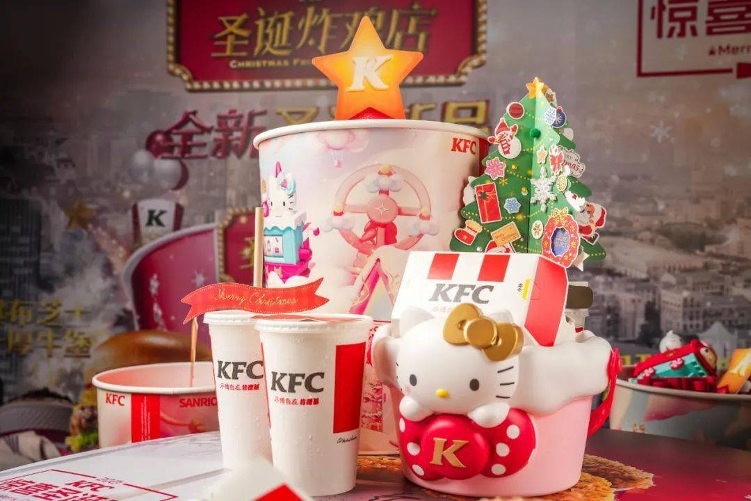 HelloKFC圣诞季来了！XL号“巨大的桶”，限时限量开抢！