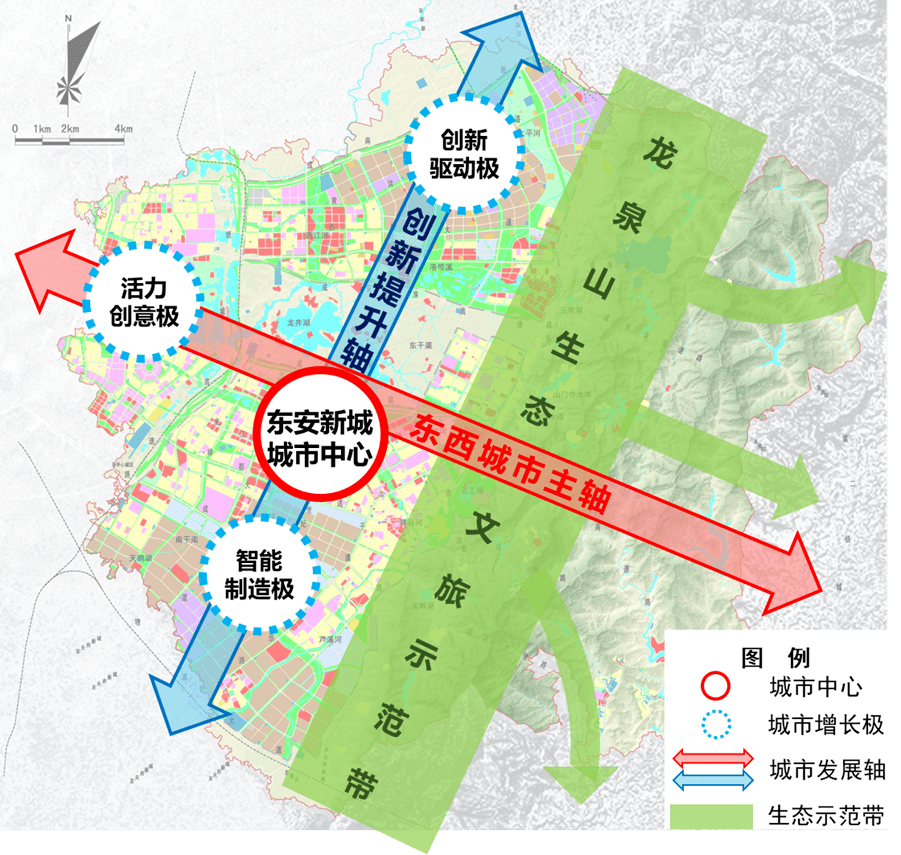 龙泉驿东安新城规划图图片