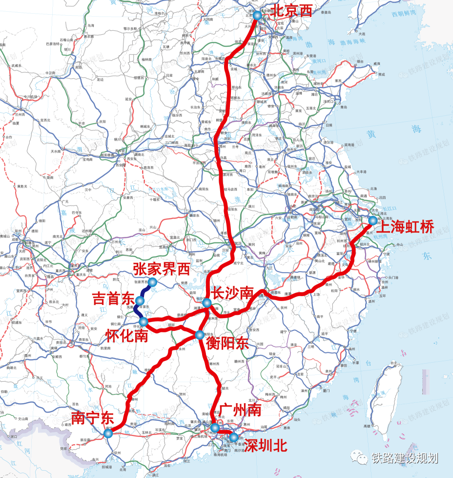 恩龙吉高铁线路图图片