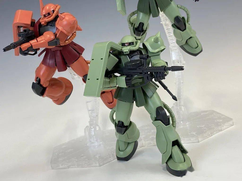 一般發售 hguc 新生量產型扎古ii 官博素組_資訊_模玩_成形