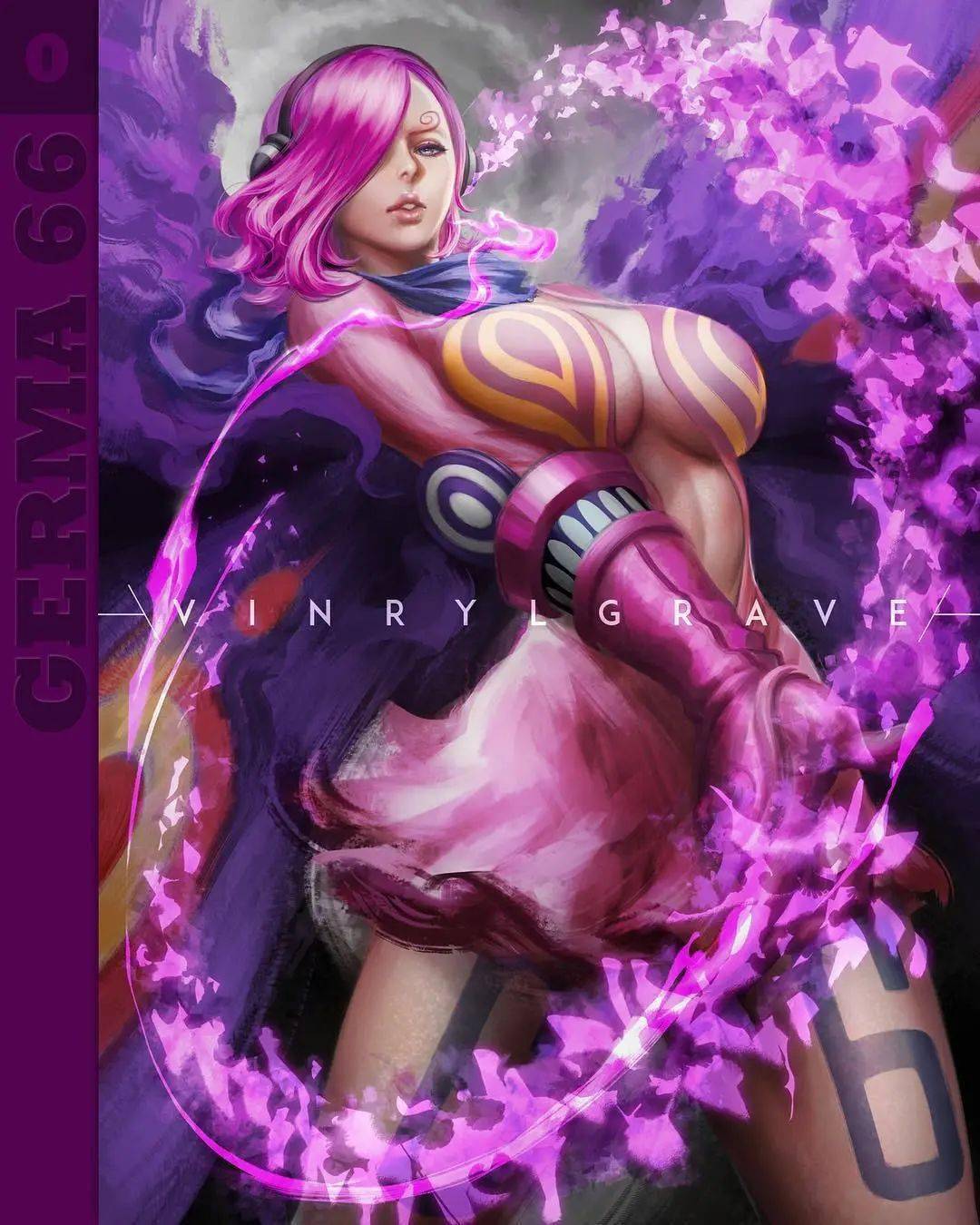 海贼王透着超燃窒息之美印尼画师最硬派美图分享