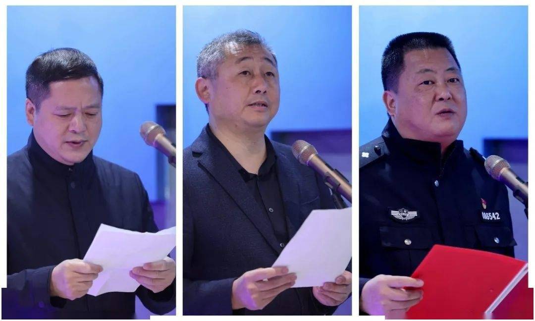 指挥中心主任冯朝晖首先介绍了玉山"公民警校"的建设情况;县司法局,县