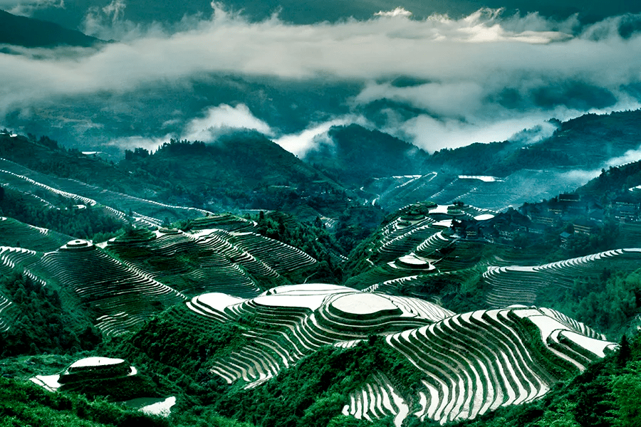 峰林之下,广西山野水更野_桂林_火山岛_黄果树瀑布