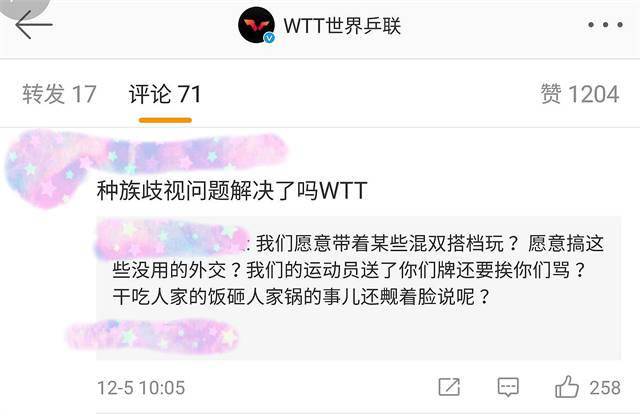 文章|中國球迷不買賬！國乒遭歧視侮辱，國際乒聯總結世乒賽卻不提這事