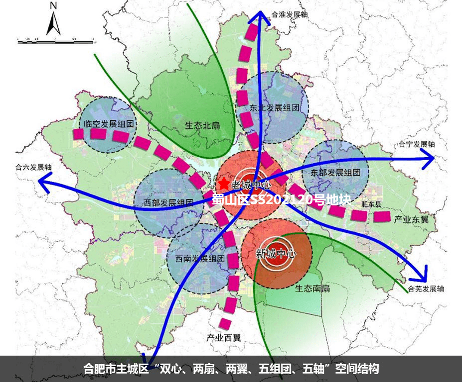 合肥市产业布局图图片