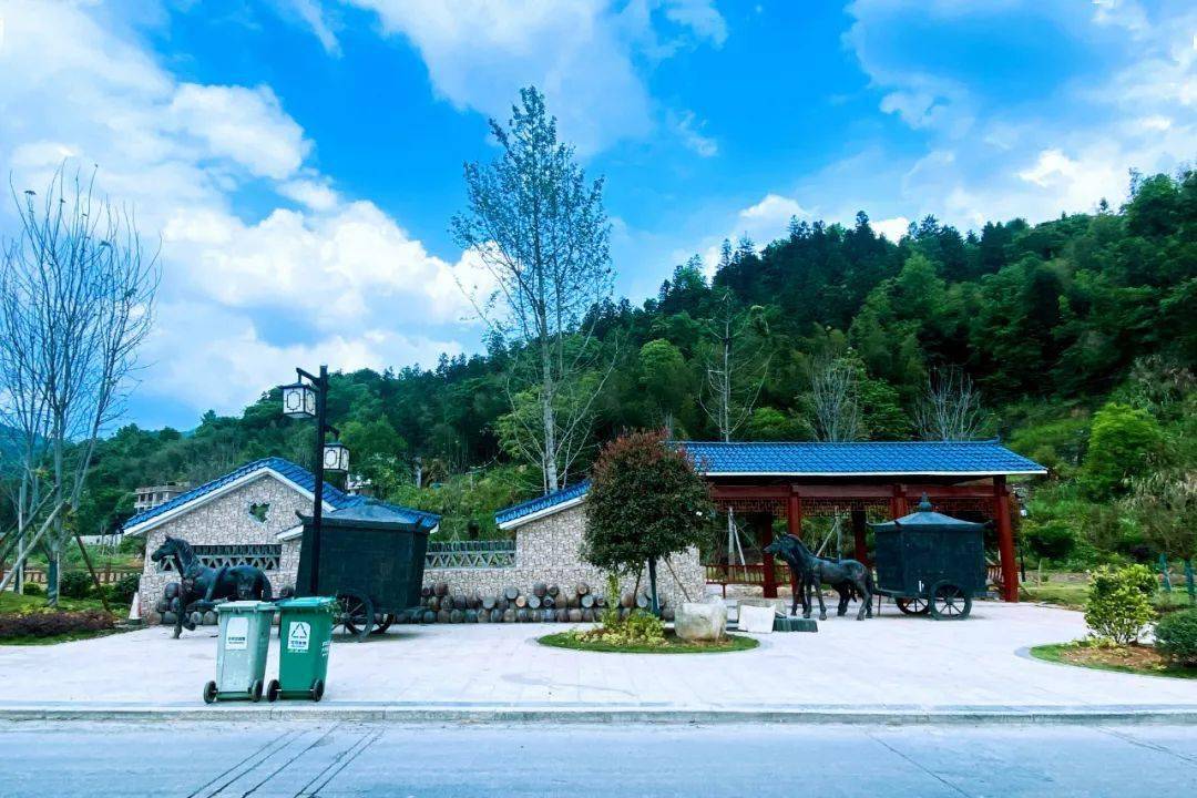 永定枫林村绿色发展蝴蝶翩跹