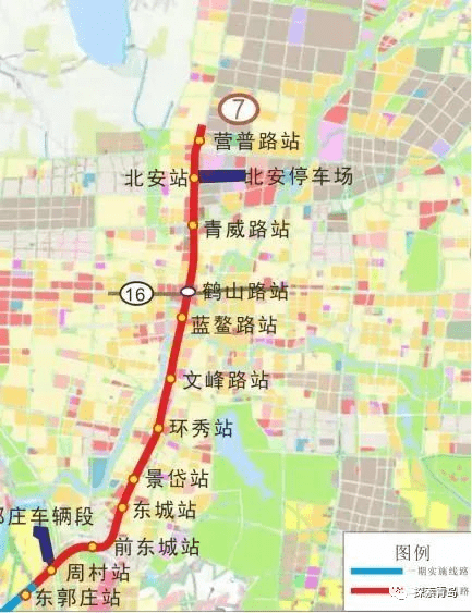 即墨地铁2号线线路图图片