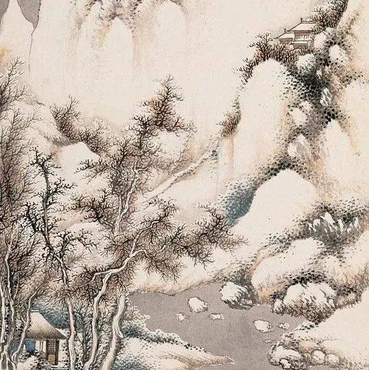 模写】【伝来】jx1105〈馬起甌〉山水図 マクリ 中国画 福建省