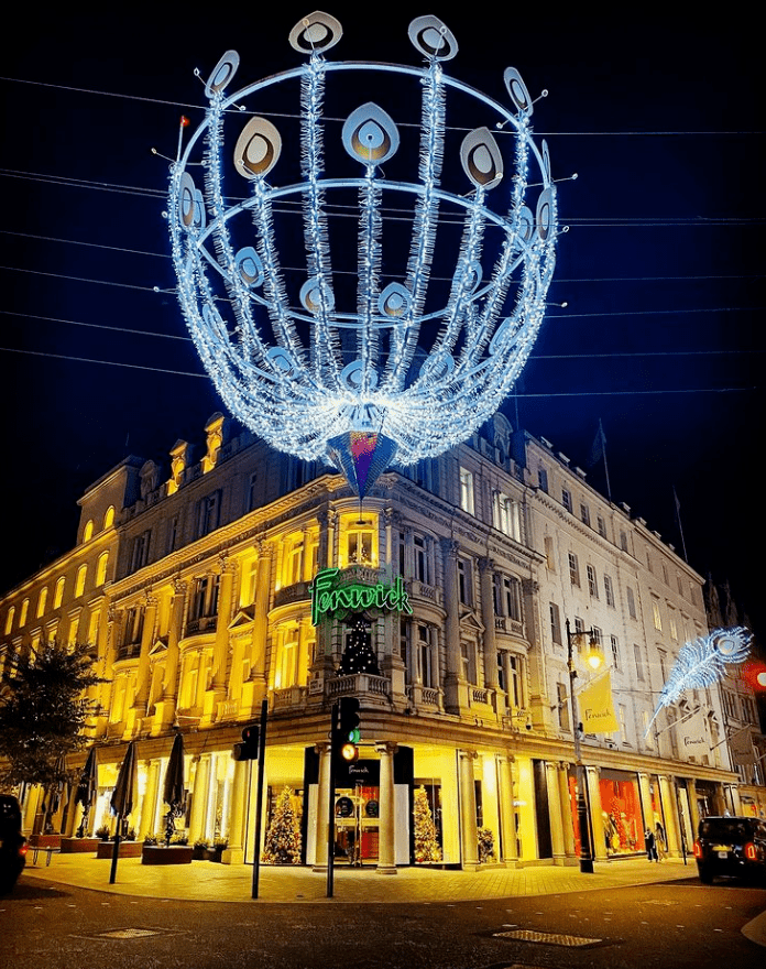 伦敦街头圣诞橱窗来了你最喜欢哪一个