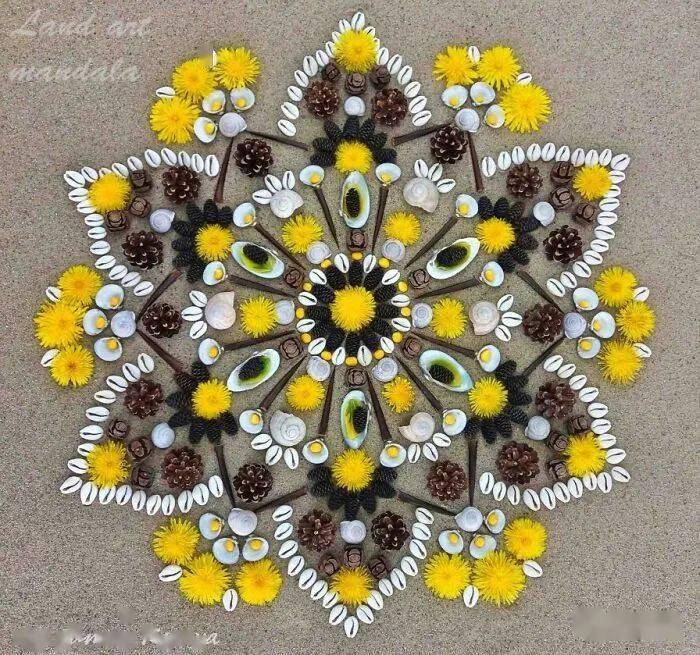 纯自然的曼陀罗艺术