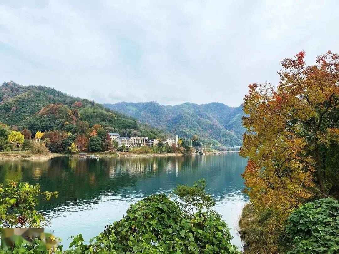 绝美临安初冬的湖光山色江畔美景皆可入画