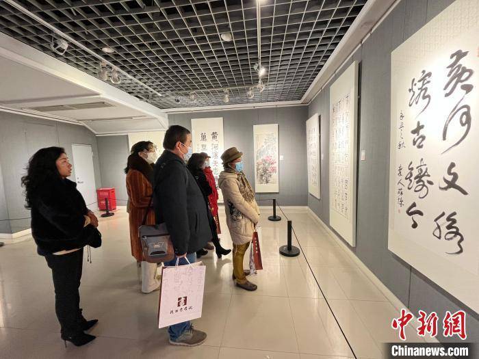 作品展|“黄河文化主题·陕西省书法篆刻作品展”开幕