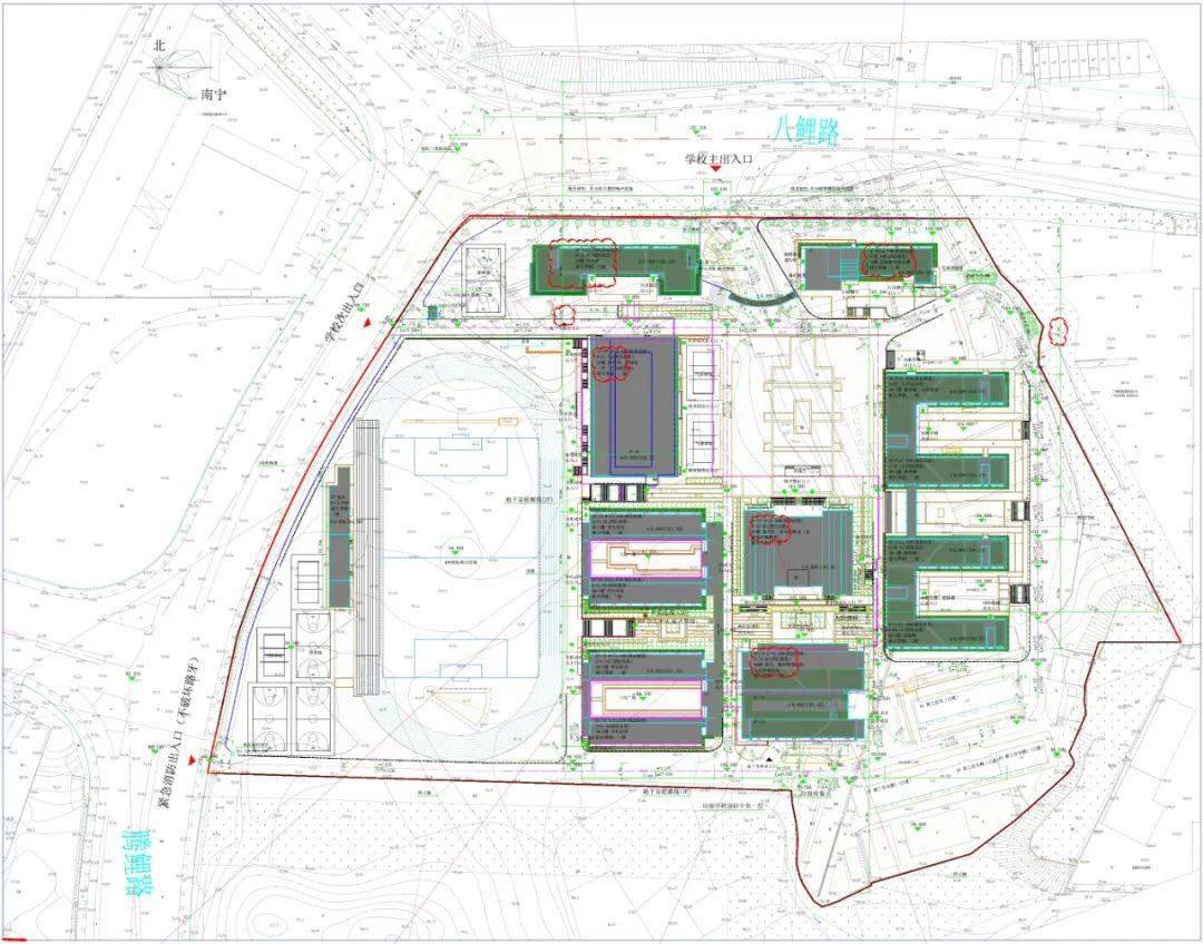 南寧二中四十三中改擴建工程將動工定了小區車位只能出售給業主