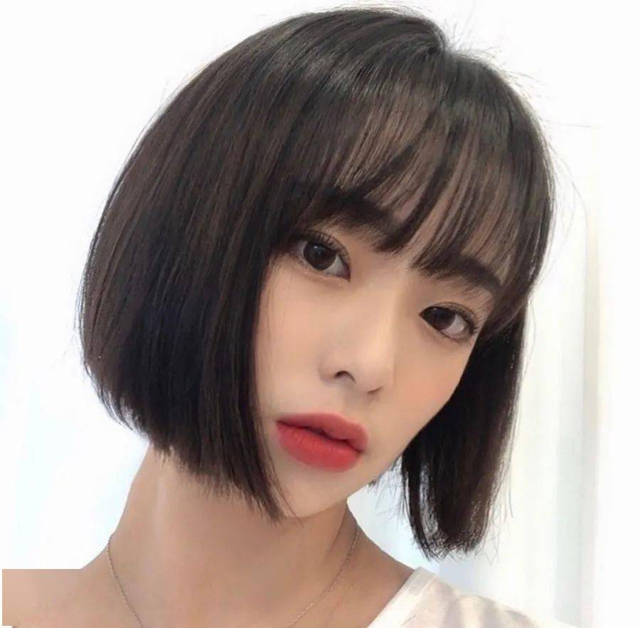 齐耳bob也太适合冬季了