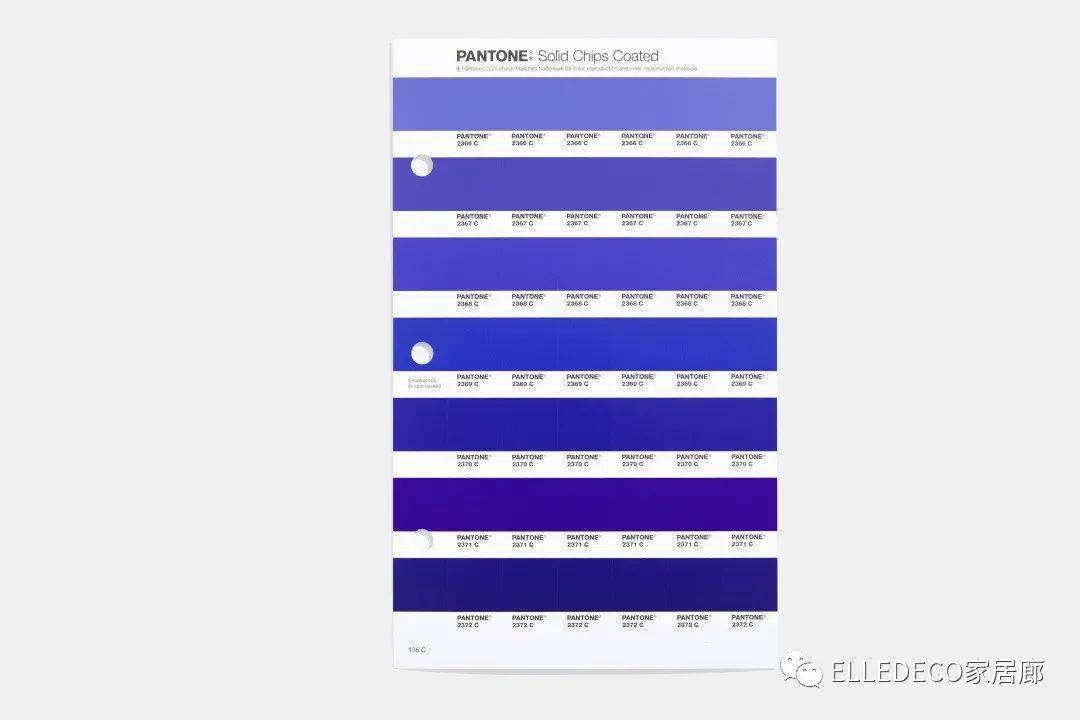 Pantone 22年度色发布 自带仙气的长春花蓝 Peri Very 系列