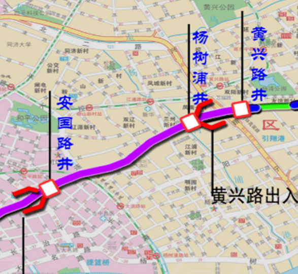 北横通道普陀段图片