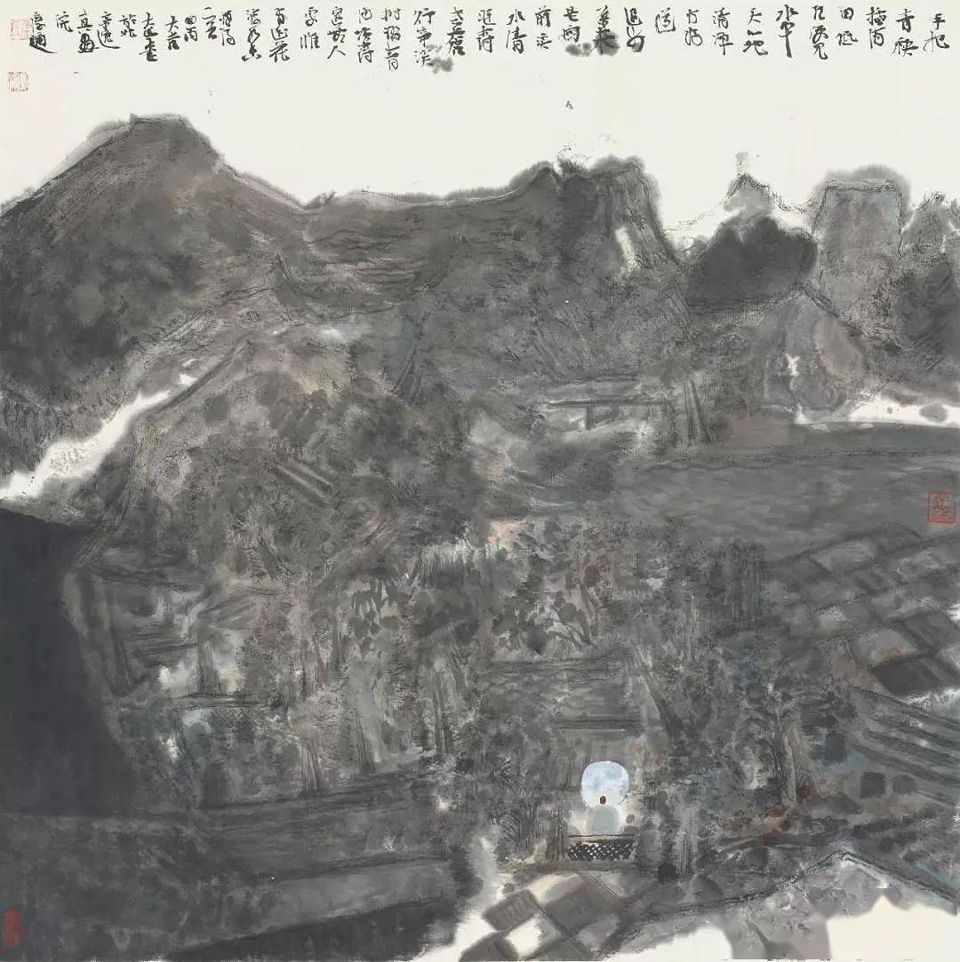 侯庆通 山水画_cm_书法_绘画