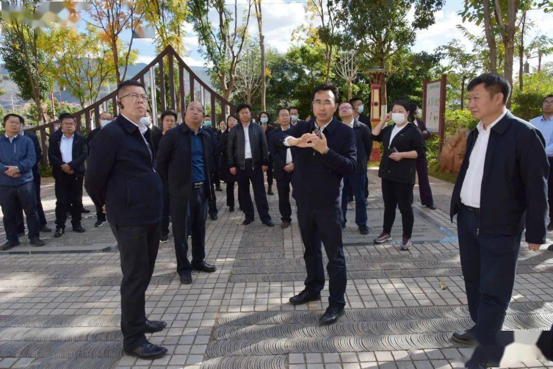 67巍山县党政代表团赴南涧考察,两县协同发展更进一步!