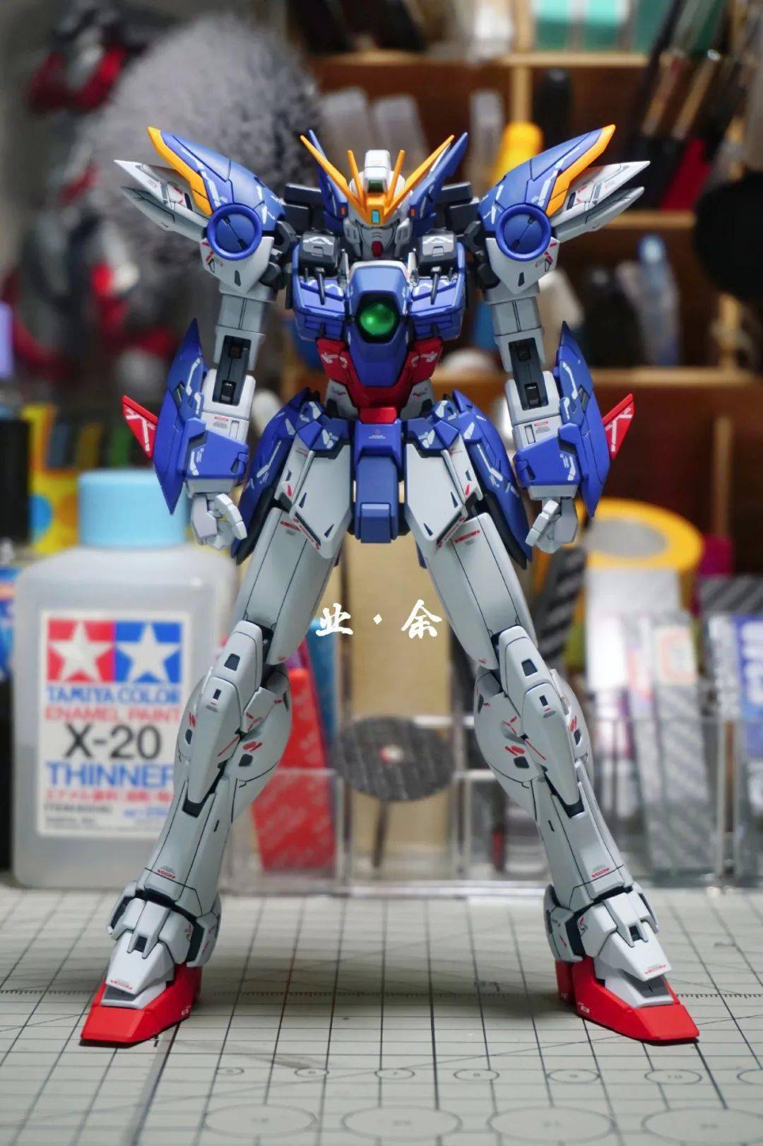 精修打磨mg卡掉毛涂装制作