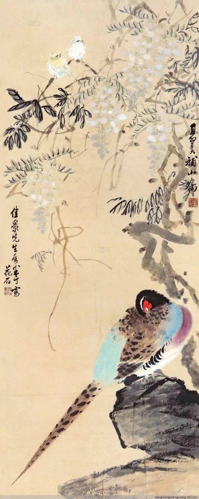 八雅轩丨【八雅丹青】英年早逝的花鸟大家张其翼作品欣赏_北京_